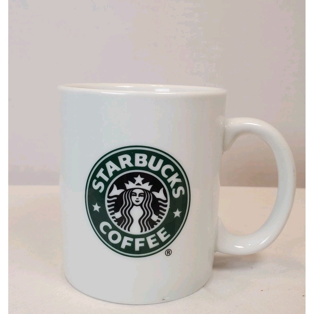 Vintage 2006 Starbucks Coffee Mug Classic Siren Logo Ceramic Tea Cup Mermaid